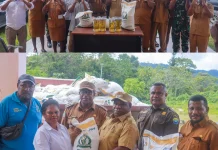Pemkab Tambrauw Salurkan Bantuan Pangan Bapanas untuk 216 Kampung di 29 Distrik