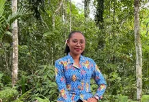 Kesan Bahagia 'Miss Beatrix' TK Advent Teminabuan