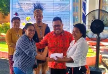 Petronela Krenak Apresiasi Semangat Gotong Royong Jemaat Maranatha