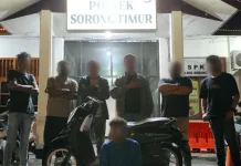 Tim Paniki Polsek Sorong TimurBerhasil Ungkap Kasus Curanmor