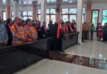 Pentahbisan Gedung Gereja dan Peresmian Jemaat Eklesia Remu Selatan Kota Sorong