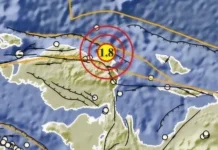 Gempa M1,8 Tercatat di Barat Laut Manokwari