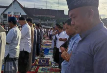 Pelaksanaan Shalat Idul Adha 1447 H di Kota Sorong