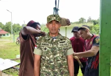 Kodim 1807/Sorong Selatan Bagikan Daging Kurban Iduladha
