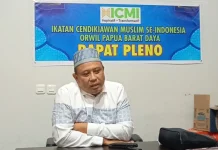 Ketua ICMI Orwil Papua Barat Daya Pimpin Rapat Persiapan Orientasi Kepengurusan