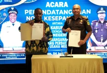 Kejaksaan Negeri Sorong Teken MoU dengan Pemkab Sorong untuk Bidang Datun