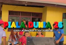 Kemeriahan Piala Dunia 2026 dalam Lagu Sammy Manggorap Rap Papua