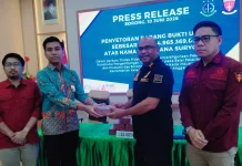 Ungkap Korupsi Talent Corner BLKI, Kejari Sorong Setor Rp.904 Juta ke Kas Negera