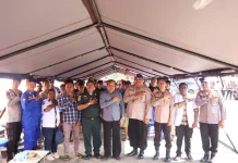 Sambang Nusa Presisi dan Baksos, Warnai HUT ke-80 Bhayangkara