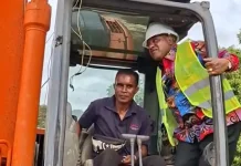 Bupati Maybrat Canangkan Peningkatan Jalan Yukase–Mare Sepanjang 4 Kilometer