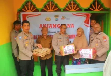 Sambut HUT ke-80 Bhayangkara, Polresta Bersama Bhayangkari Laksanakan Anjangsana
