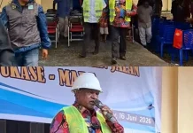 Bupati Maybrat Canangkan Peningkatan Ruas Jalan Yukase–Mare,