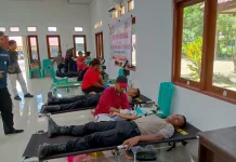 Peringati Hari Bhayangkara ke-80, Polres Raja Ampat Gelar Donor Darah