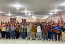 Wali Kota Sorong Kunjungi Kontingen Pesparawi Kota Sorong di Manokwari