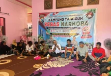 Perangi Narkoba, Satresnarkoba Polresta Sorong Kota Bentuk Kampung Tangguh