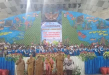 Penamatan Serentak 378 Siswa, Bunda PAUD Raja Ampat Tekankan Pendidikan Karakter