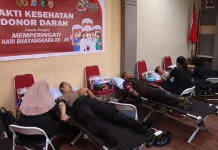 Polresta Sorong Kota Laksanakan Donor Darah dan Bantuan Sosial