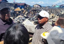 Wali Kota Sorong Tinjau Lokasi Kebakaran dan Siapkan Penanganan Darurat