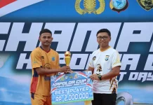 Tekuk Polres Sorong Kota, Polres Raja Ampat Juara I Kapolda Cup 2026
