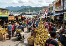 Musim Durian Melimpah di Kota Sorong, Begini Cara Kreatif Mengolahnya