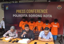 Polresta Sorong Kota Ungkap Belasan Kasus Kriminalitas 3C