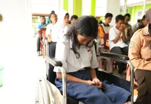 Pertamina Patra Niaga Kilang Kasim Berbagi Keceriaan Bersama Murid SLB Sorong