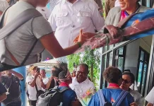 Juara II Umum Nasional, Gubernur Papua Barat Daya Sambut Kontingen Pesparawi
