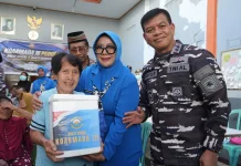 Koarmada III Peduli, Kunjungi Panti Asuhan Muhammadiyah Aimas dan Griya Lansia