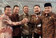 Lima Pimpinan Lembaga Negara Hadiri Puncak Harkopnas 2026