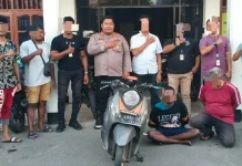 Tim Paniki Polsek Sorong Timur Tangkap Spesialis Jambret Gelang Emas