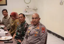 Silaturahmi Pangdam XVIII/Kasuari Bersama Kapolda PBD dan Forkopimda di Sorong