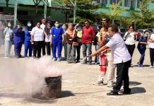 RSUD Sele Be Solu Bekali Pegawai Hadapi Bencana Kebakaran