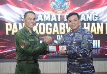 Panglima Koarmada III Terima Kunker Pangkogabwilhan III