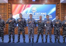 dalam Rangka Safari Teritorial, Waaster Berkunjung ke Koarmada III