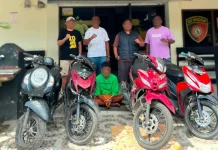 Team Elang Polsek Sorong Barat Berhasil Amankan Satu Pelaku Curanmor
