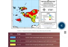 BMKG Sorong Imbau Warga Waspadai Potensi Karhutla
