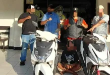 Team Elang Polsek Sorong Barat Ringkus Terduga Pelaku Curanmor