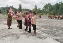 Bupati Sorong Selatan Lepas Kontingen Jambore Nasional XII