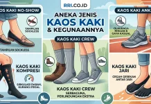 Mengenal Jenis Kaos Kaki dan Kegunaannya