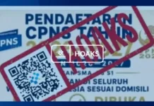 [HOAKS] Beredar Tautan Palsu Pendaftaran CPNS & PPPK 2026