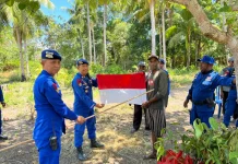Ditpolairud Polda PBD Laksanakan Sambang Nusa Presisi di Pulau Soop