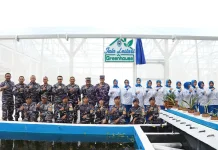 Dankodaeral XIV Resmikan Green House Jala Lestari dan Tebar Benih Ikan Nila