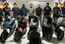 Team Mangewang Polresta Sorong Kota Tangkap Spesialis Curanmor