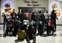 Dua Pelaku Curanmor Berhasil Diringkus oleh Team Magewang Polresta Sorong Kota