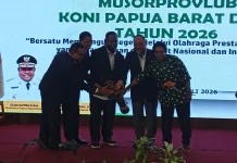 Resmi Dilantik, KONI Papua Barat Daya Tata Langkah Strategis PON 2028