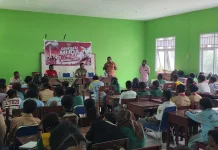 BMP Sorong Selatan Gelar Sosialisasi Wawasan Kebangsaan dan Pembagian Paket ATK