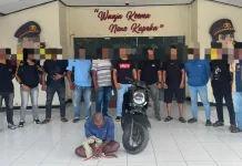 Tim Mangewang Polresta Sorong Kota Amankan Motor Diduga Hasil Curanmor