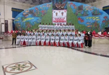 Bupati Raja Ampat Kukuhkan 40 Anggota Paskibraka