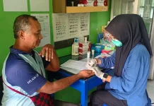 Pemeriksaan Kesehatan RRI Sorong dan SP Teminabuan Jaga Kinerja