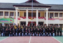 HUT ke-81 MA RI, Ketua PN Sorong: Jaga Integritas untuk Layani Pencari Keadilan